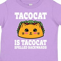 Inktastični tacocat je tacocat napisano unazad CINCO DE MAYO poklon majica malih majica za mališač ili