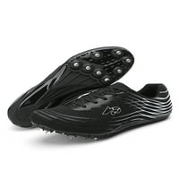 WAZSHOP WOMENS Track & Field Cipele čipke UP cipele s cipelama Atletika Udobne šiljci tenisice Unizne nokte Prozračne crne - 8