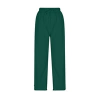 Snoarinske kratke hlače za žene modne čvrste boje visoke struk casual casual workout hlače a-line širok