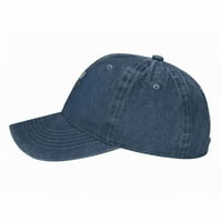 Bejzbol kapa, vanjska casual Sportska kapa klasična zakrivljena ruda - podesivi kaubojski šešir, slatka