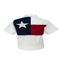 Tiger Hill Kids Texas Flag Ribolovna majica Kratki rukavi