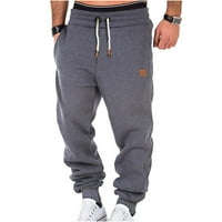 Muškarci opuštene hlače za uklanjanje muški modni joggeri Sportske hlače - pamučne hlače Duks pantalone