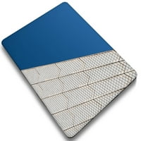 Kaishek Hard Case Shell Cover Compatibilan sa - rel. Novi MacBook Air S s mrežnom prikazom USB tipa-C