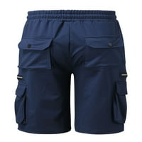Grhanlook muns ljetne kratke hlače Srednja struka kratke hlače na plaži u boji čvrste boje za muškarce