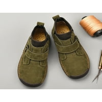 Leuncero Muške kratke čizme Retro bootie Plišani poklopan gležanj čizme Udobne cipele Vožnja casual