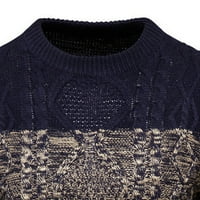 Simoidni muški kasuti i jakne - modni jesen zimski džemper labav veličina mješovite džemper pulover mornarice m