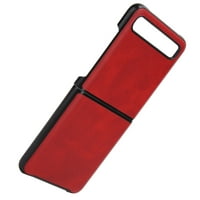 Poklopac telefona Preklopna zaštitna futrola za zaštitu kože za Galaxy Z Flip
