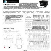 12V 5Ah SLA baterija za MGE Pulsar Ellipse UPS - Pack