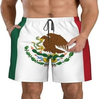 Muška meksička zastava Plivene trupe Brze suho kupaće kostime Plaže Kratke hlače sa mrežnim oblogom