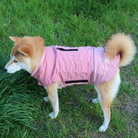 Vecomfy reverzibilni kaputi za pse za male pse Vodootporna topla jakna za hladnu zimu, ružičaste s
