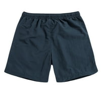 Iopqo muški kratke hlače Hotcouts plus hlače Ležerne tanke pantalone kratke brze sportske sportske ljeto plaže Muške muške hlače Storks Men Dark Blue XL