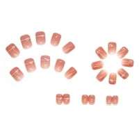 Sjajni lažni naimuli za nokte Ne blede gradijentna boja za nokte sa biserom za aktivnost za žene i djevojke