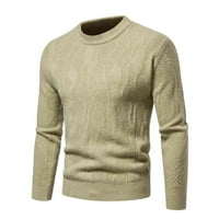 Viikei muški džemper kardigan džemperi za muškarce muške modne i zimske džemper pulover donji džemper koji blokira muški džemper