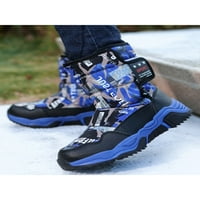 Eloshman Unise Dečije čizme Udobne cipele Mid Calf zimsko čizma hodanje neklizajuće plišane povremene