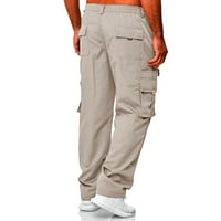 Nečujne teretne hlače za muškarce muške planinarske teretne hibridne hlače Golf se proteže sa džepovima