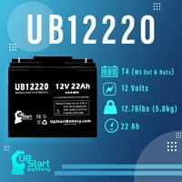 - Kompatibilni Topaz 84864- Baterija - Zamjena UB univerzalna brtvena olovna akumulatorska baterija