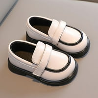 Čizme za djevojčice Toddler Boys Girls Haljine cipele PU kožnih vjenčanih škola Loafer Flats Boys Haljina
