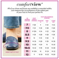 ComfortView Women široka širina Giada Sandal Sandal