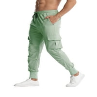 MA & Baby Mens Fashion Joggers Sportske hlače Ležerne prilike Teretne hlače Teretane Trutni pantalone Muške duge gaćice