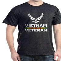 Cafepress - USAF Vijetnamska veterana tamna majica - pamučna majica
