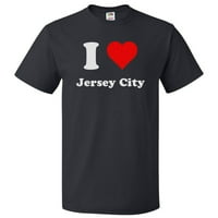 MAJICA MAJICA SRCE JERSEY - I Love Jersey City TEE poklon