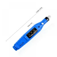 Električni komplet za nokte, USB manikir olovka za brusilice sa promjenjivim bušilicama i pijeskom trakom