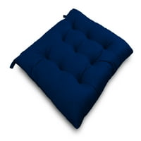 Ručno izrađeni baršunasti stolica jastučići jastučići jastuci s kravate - 16''x16 ''