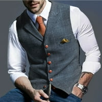 Munlar Techwer jakna- reset kanta za jednu grudi Slim Fit Vest odijelo Business Cheevcoat Chef Coat