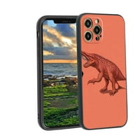 Dino-Reptile Telefon za telefon, deginirani za iPhone Pro Case Muške žene, fleksibilna silikonska udarna futrola za iPhone Pro