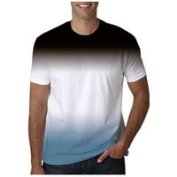 Kratka košulja Ljudi u okruglim vratom Popularni gradijent sportskih kratkih rukava majica