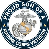 Američki brodski korpus veteran ponosni sin naljepnica