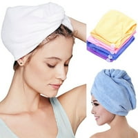 Ženska sušenje kap za kosu Mikrofiber Brzo suho ručnik šešir Početna kupaonica Omotač za kosu apsorbiraju