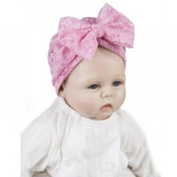 Baby Girl Headwrap novorođenčad za dijete Toddler čipkasti šešir Slatka mekani beanie glava za kosu