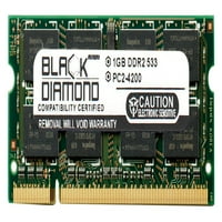 1GB Crni dijamantni memorijski modul za beležnice Acer Aspire 5610- DDR SO-DIMM 200PIN PC2- 533MHz nadogradnja