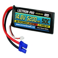 LECTRON PRO 14.8V 5200MAH 50C LIPO baterija Soft sa EC priključkom