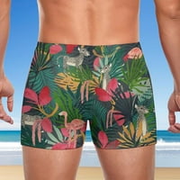Tropska džungla Muška kupaći komič za plivanje Trunk Brzo suha plaža Kratka za bazen na plaži