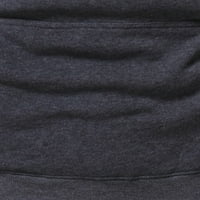 Muški duksevi Ležerne prilike za boju u boji dugih rukava s dugim rukavima za izreznu bluzu dukseve