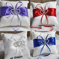 10x romantični mladenci za vjenčani jastuk dvostruki dekor jastuka s dvostrukim srcem dekor sputforme