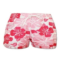 Ženski elastični struk casual comfy plaža plićacke kratke hlače dame Ljeto plivanje dno kratke hlače