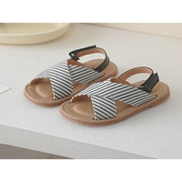 Dječje casual cipele na plaži ravne sandale Open TOE ljetne sandale modne djevojke dječake Cross remen