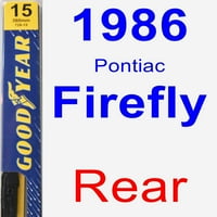 Pontiac Firefly zadnja brisača oštrica - Premium