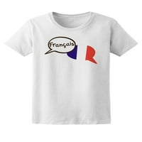 Francais Francuski jezik Majica - MIMage by Shutterstock, ženska velika
