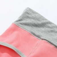 Gaćice za žene Pamuk Mid Rise Gathers Donje rublje Potpuno pokriće Sportski galci Hot Pink XL Povratak