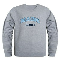 Umaine University of Maine Black medvjedi Porodična fleece Crewneck Pulover Duweatshirt