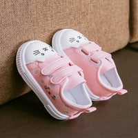 Daeful Girls's Walkies Cipele okrugli nožni tenisica crtana ležerna cipela Trčanje lagane neklizne čarobne patike ružičaste 5c