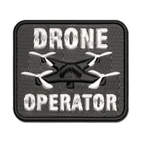 Drone operater daljinski upravljač Hobi Aplikacija višebojna vezena zakrpa za gvožđe