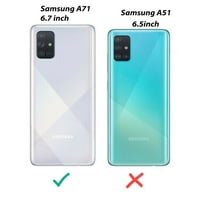 Za Samsung Galaxy A 4G sa staklenim staklenim prstenom na telefonske ručke magnet montiranje spremnih