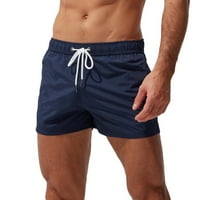 Muška kupaćih trupa plus veličine prozračne trupce za hlače džepove kupaći kostimi plaža kratke hlače Slim habanje