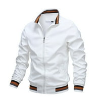Muška casual jakna, proljeće i jesenski sportski dizajn, čvrsti boju muški kaput