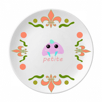 Lijepa mostera okrutna art deco modna cvjetna keramika ploča za tanku posuđe za večeru
